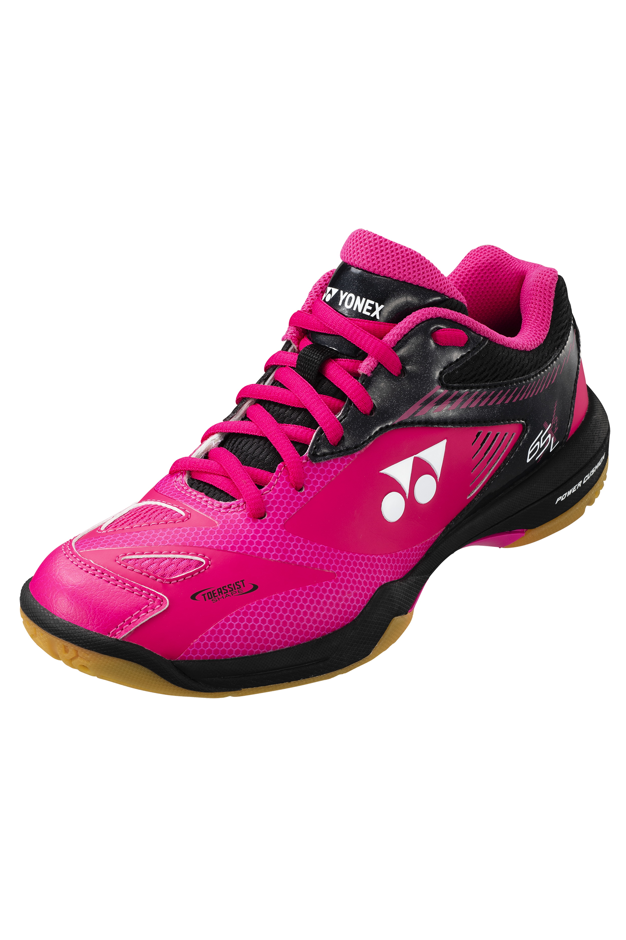 Yonex Women's Badminton Shoes Power Cushion 65Z Ladies Pink Racquet SHB-65ZLEX 