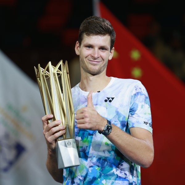Hurkacz wins Shanghai Title, using the all-new PERCEPT