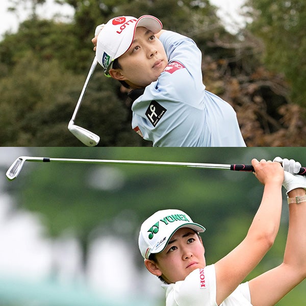 Hyo Joo Kim and Akie Iwai strike the U.S. and Japanese tours with EZONE Forged Iron