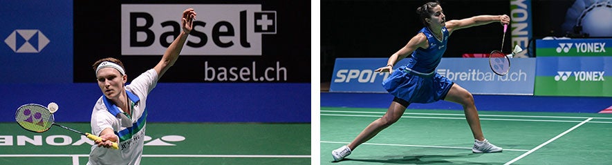 Yonex Swiss open 2021 Axelsen and Marin