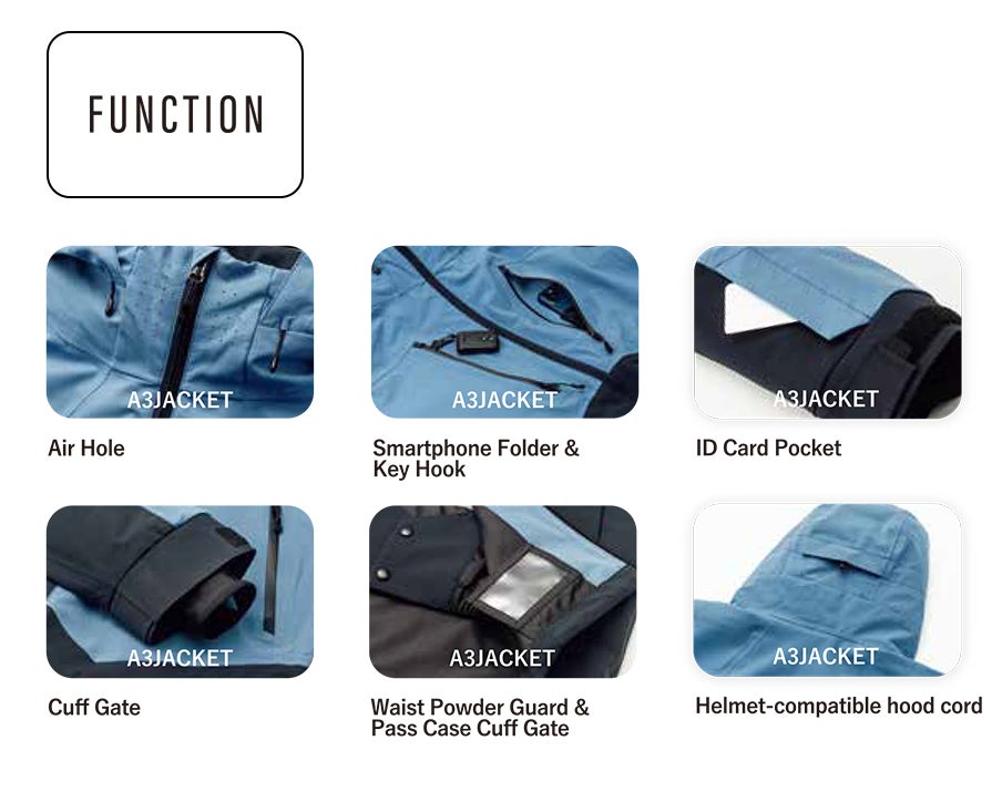 A3Jacket | Snowboading Gear | Yonex