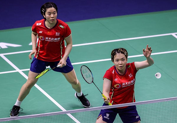 Women’s Doubles/World Rank No.1 Jia Yi Fan and Chen Qing Chen Jia Yi Fan and Chen Qing Chen